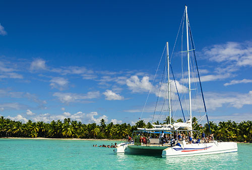 Catamaran excursion in Punta Cana