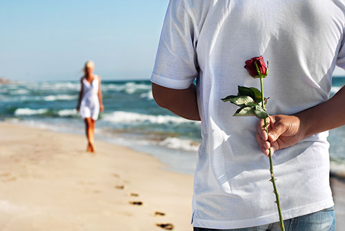 Dating divorced girl on beach